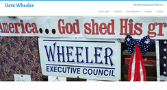 Desktop Screenshot of davewheeler.org